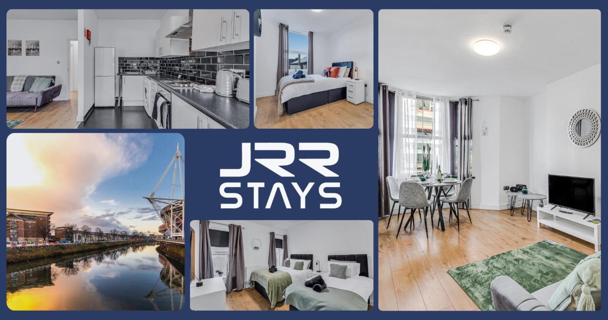 Cardiff Stylish 2 Bedroom Sleeps 6 Wi-Fi - Jrr Stays Exterior foto
